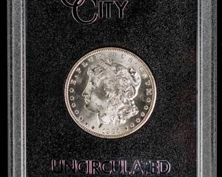 Lot 15: 1884-CC U.S. Morgan Silver Dollar GSA