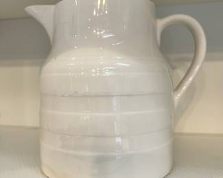 Lord Nelson Pottery White Banded Pitcher