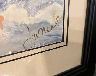 Framed & Matted Print "Neal The Rebel" by Jill Haney