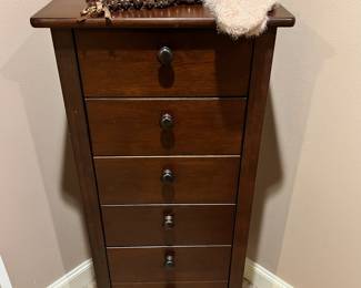 6 Drawer Jewelry Cabinet