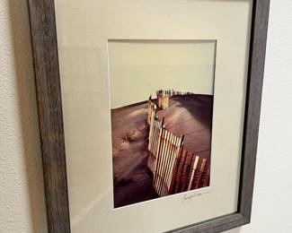 Framed & Matted Beach Photography by Larry A.