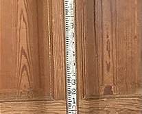 Vintage Surveyors Measuring Tool  12 Feet