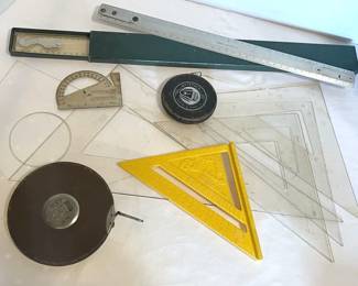 Vintage Wyteface Lufkin Measuring Tapes  More