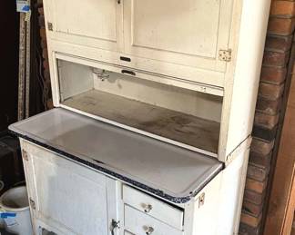 Antique Sellers Hoosier Cabinet
