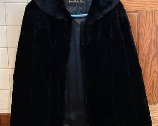 Greenblatts Black Fur Coat