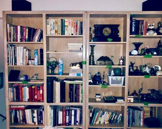 Bookcases books