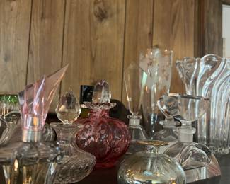 Decorative perfume bottles