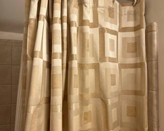 Shower curtain and other linens