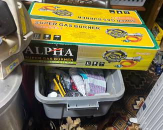 Alpha gas burner