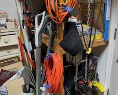 All types garden tools work tools machinery