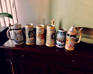 Beer steins