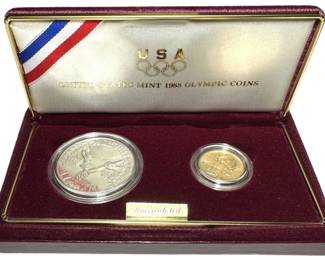 1988 Olympic Coin Set