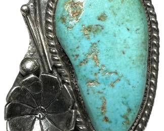 Navajo Turquoise Ring