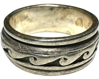 Sterling Silver Spinner Ring