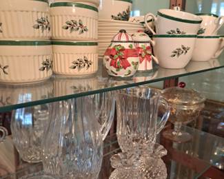 Spode Christmas Cups/sauces