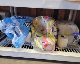 #2072 • Shelf of Toliet Paper and Napkins