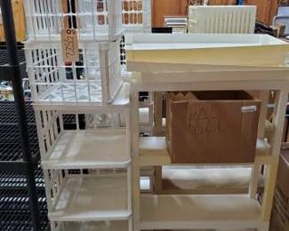 #5522 • Plastic Racks and Storage Drawers