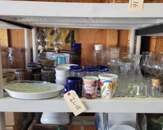 #2018 • Glass Cups, Trays, Vases, Jars, Bowls & Mugs