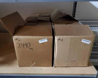 #2490 • 4 Boxes of Books
