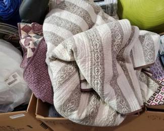 #2474 • Comforters, Lights and Paint Brushes