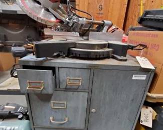 #3132 • Tool Box With Miter Saw