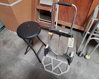 #3008 • Portable Dolly and Foldable Stool