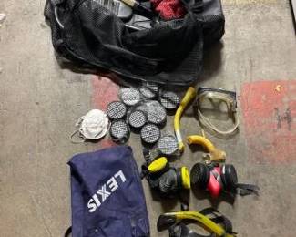 #2130 • Snorkels, Goggles, Masks, Flippers, Filters & Bags