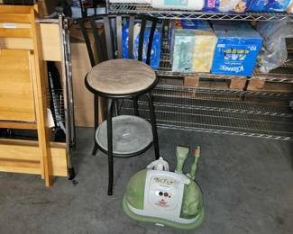 #5036 • Bissell Littlegreen Proheat & Bar Stool