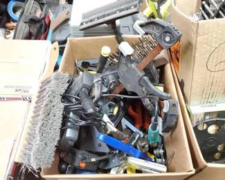 #3140 • Squeegee, Staple Gun, Tape Measure, Screwdrivers, and More!
