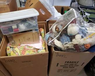 #2430 • Thread, Yarn, Blankets and More!