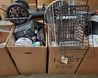#5526 • 2 Boxes of Office and Household Items