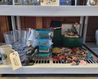 #2060 • Tupperware, Vases, Ornaments & Holiday Decor