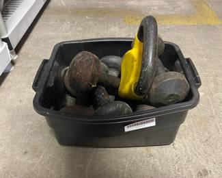 #2118 • Tote of Weights
