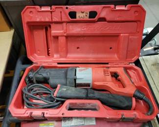 #3110 • Milwaukee Sawzall and Case