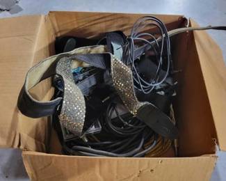 #1072 • Audio Cables, Guitar Straps, and Picks