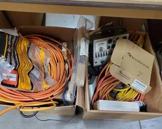 #3150 • Extension Cords, Binoculars, Power Strips, Wire Brushes and More!