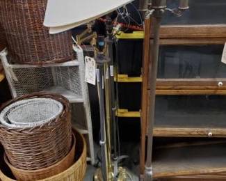 #5104 • 6 Floor Lamps and 2 Lamp Shades