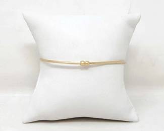 #108 • 14k Gold Bangel, 2g