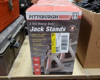 #3138 • 2 New! Pittsburgh Jack Stands