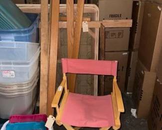 #2248 • Bed Frame and Director’s Chair