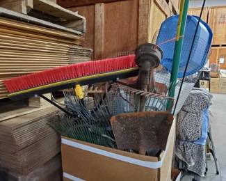 #3042 • Box Of Gardening Tools