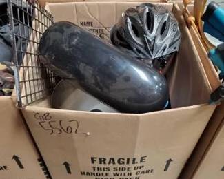 #5562 • Kitchen Appliances and Bicycle Helmet