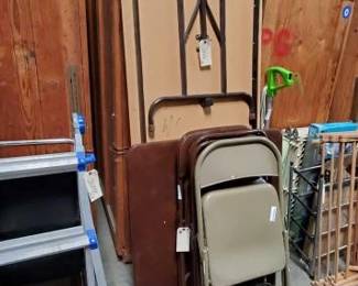 #3016 • Folding Tables And Chairs