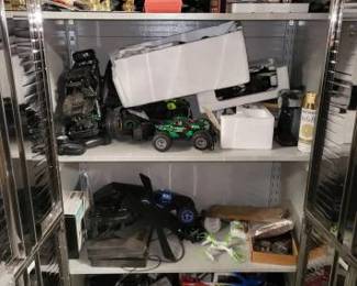 #5056 • RC Cars, Drones, Remotes, Sand Paper & Gloves