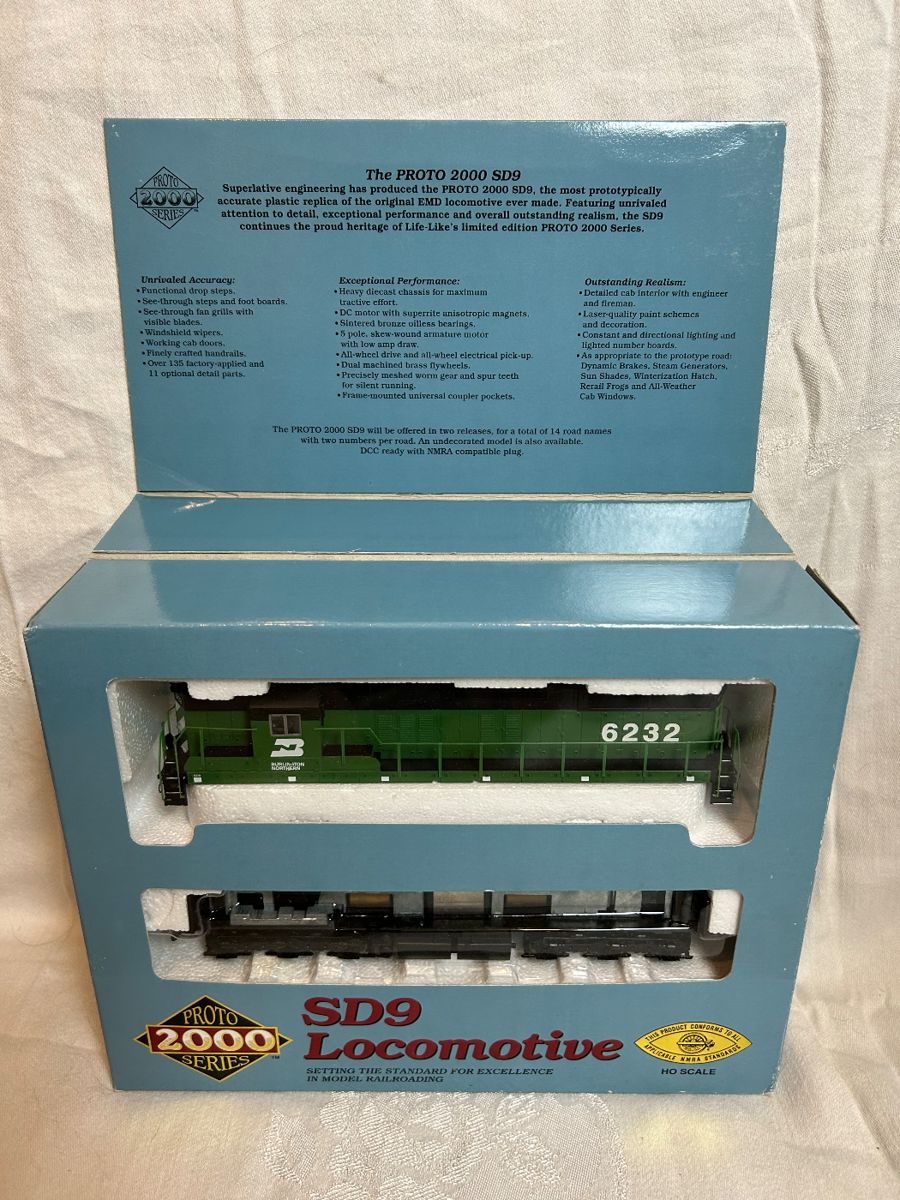 HO Scale Model Train Auction Proto 2000,... starts on 12/15/2023