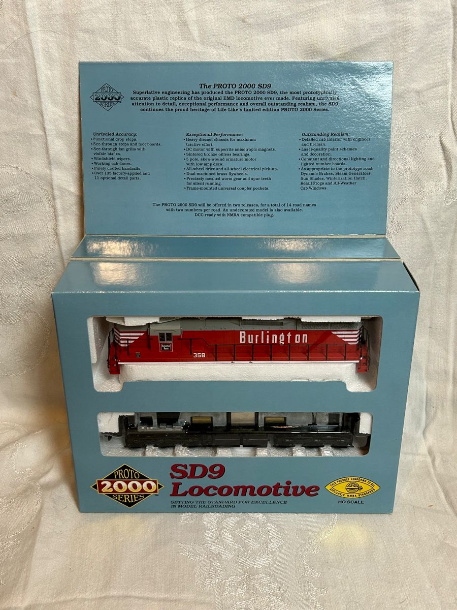 HO Scale Model Train Auction Proto 2000,... starts on 12/15/2023