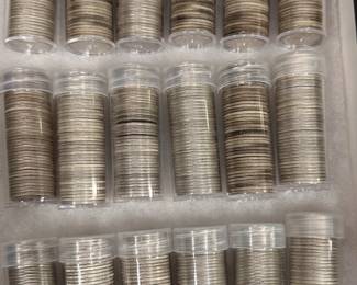 (18) Rolls Silver Quarters