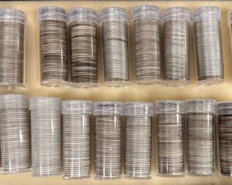 (18) Rolls Silver Quarters