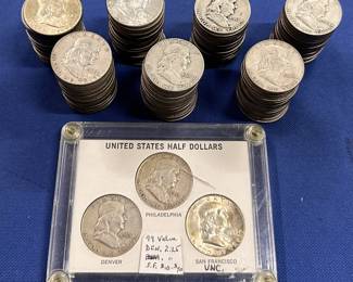 Franklin Silver Halfs