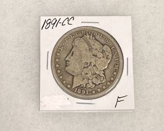 1891 Carson City Morgan Silver Dollar